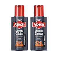 Shampoo Alpecin Cafeina C1 - 250 ml x2 Unidades